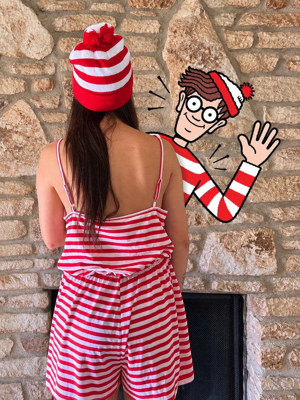 Where's Waldo Halloween Costume - 0XL - Instant Costume